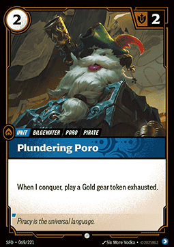 Plundering Poro - Spiritforged