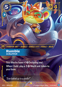 Rumble, Scrapper (V.2 - Showcase) - Spiritforged
