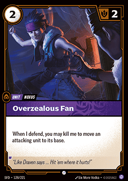 Overzealous Fan - Spiritforged
