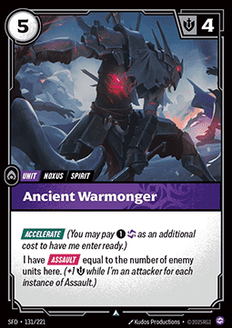Ancient Warmonger - Spiritforged