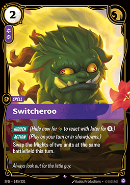 Switcheroo - Spiritforged
