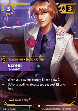 Ezreal, Prodigy (V.2 - Showcase) - Spiritforged