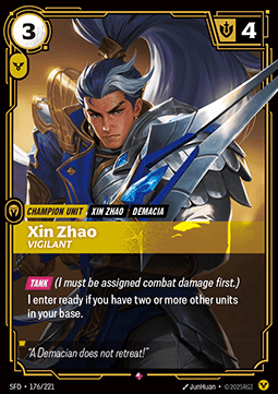 Xin Zhao, Vigilant - Spiritforged