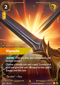 Riposte - Spiritforged