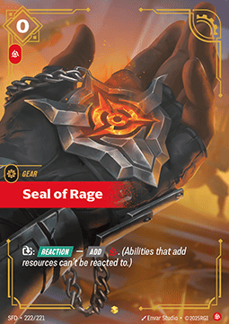 Seal of Rage - Spiritforged