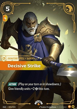 Decisive Strike - Origins: Promos