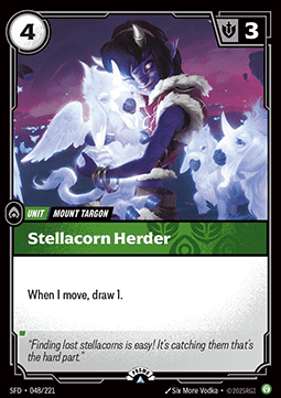 Stellacorn Herder - Spiritforged: Promos