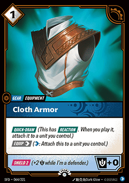 Cloth Armor - Spiritforged: Promos